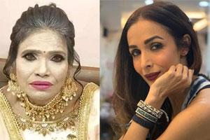 Malaika Arora trolled for her make-up, compared to Ranu Mondal