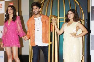 Kartik, Bhumi, Ananya at Pati Patni Aur Woh trailer launch