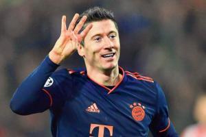 Lewandowski scored record 4 goals in 15 mins in Bayern Munich win