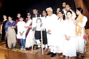 Aamir Khan, Anil Kapoor, Tabu, Kajol at Shaukat Kaifi's prayer meet