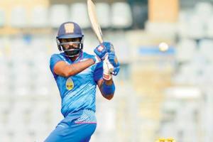 S Yadav's quickfire 94 helps Mumbai end Karnataka's winning streak