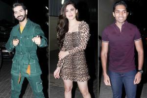 Vardhan Puri, Shivaleeka Oberoi at Yeh Saali Aashiqui screening in Juhu