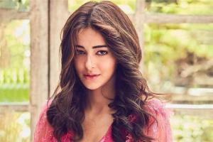 Ananya Panday looks like a vision to behold at a trailer launch