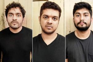 Bizman, son and grandson booked for assaulting cops