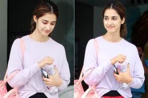 Disha Patani looks simple yet scintillating as she's spotted at her gym
