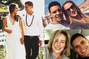 Ellyse Perry and her husband