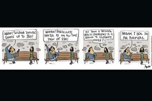 Green Humour: Comic Strip By Rohan Chakravarty