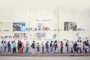 Hong Kong votes in large numbers hoping for change