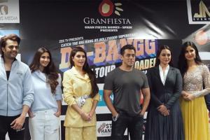 Jacqueline Fernandez is here to give you a glimpse of Dabangg-The Tour