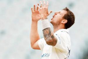 James Pattinson has got it and is paying the price!