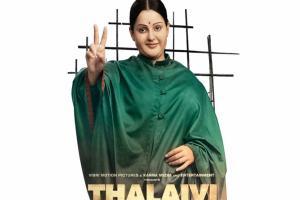 Thalaivi: Kangana Ranaut's first look as J. Jayalalithaa released