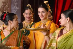 Kriti stuns as a true-blue Maratha beauty in the trailer of Panipat