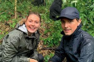 Maria Sharapova enters jungles in Rwanda, encounters gorillas