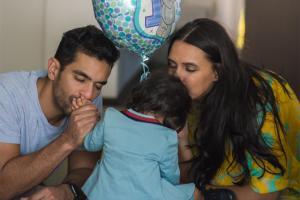 Neha Dhupia has an emotional post for daughter Mehr as she turns one