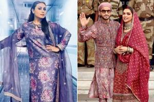 Rani Mukerji-Ranveer Singh wear similar outfit, Sabyasachi gets trolled