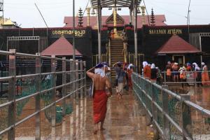 Amid tight security, Sabarimala temple to open today evening