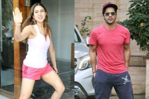 Coolie No. 1: Sara Ali Khan, Varun Dhawan dance rehearsals in Andheri