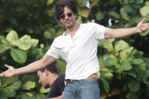 SRK was at his stylish best as he waved to his fans on his birthday