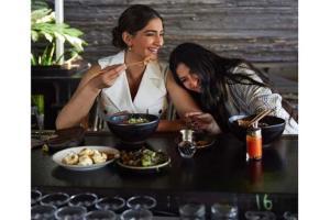 See Photo: Sonam Kapoor, Rhea having fun time in Los Angeles