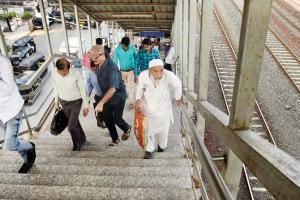 Senior citizens taste victory as WR kicks off work on escalators