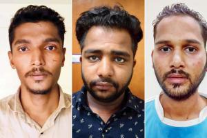 Three arrested for extorting moneylender at gunpoint in Ghatkopar