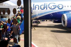 Not 55 mins, this Bombay to Goa flight took 200 mins