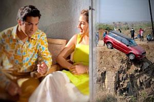 Varun Dhawan escapes major accident on the sets of Coolie No. 1