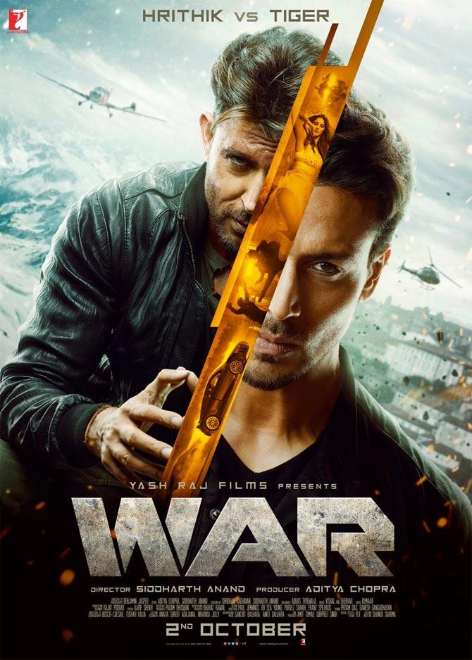 WAR (2019): Released on this day last year, War emerged as one of the biggest hits of 2019. The Siddharth Anand actioner featured an intense rivalry between Kabir (Hrithik) and his student Khalid (Tiger). In War, Hrithik and Tiger were pitted against each other. The two were seen doing some death-defining stunts in the film where the two stars had an intense showdown in the climax.