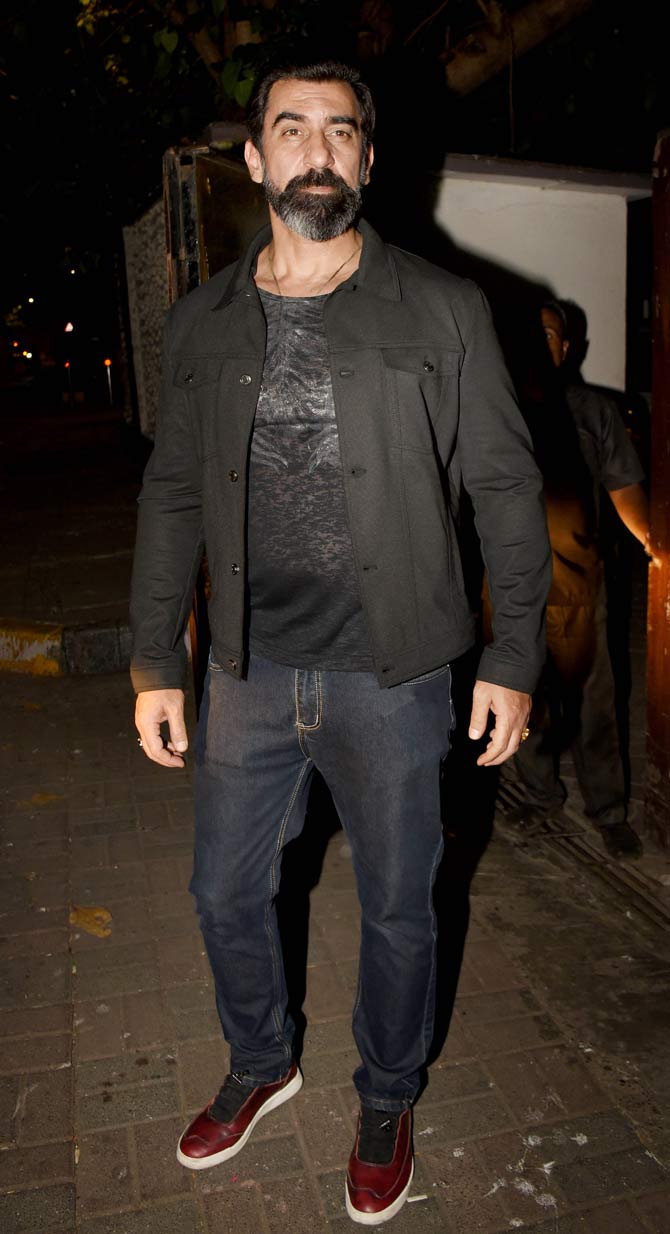 Nawab Shah, who is also part of the film, attended Dabangg 3 wrap up bash at Salman Khan's Galaxy Apartment in Bandra.