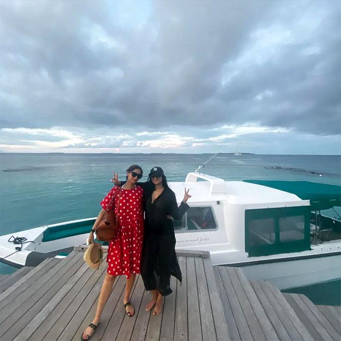 The Kapoor sisters - Sonam and Rhea are super close and often go to events and parties together. These vacations pictures are proof that this duo sure knows how to have fun!