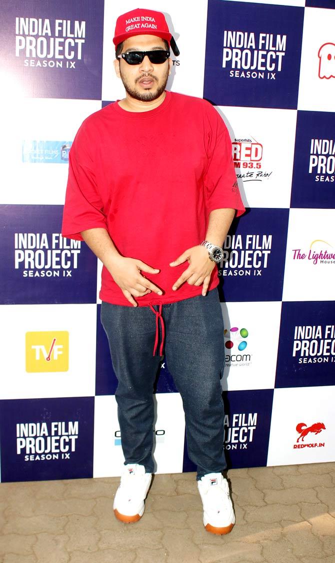 Popular rapper Naezy also attended India Film Project Season 9's red carpet event hosted in the city.