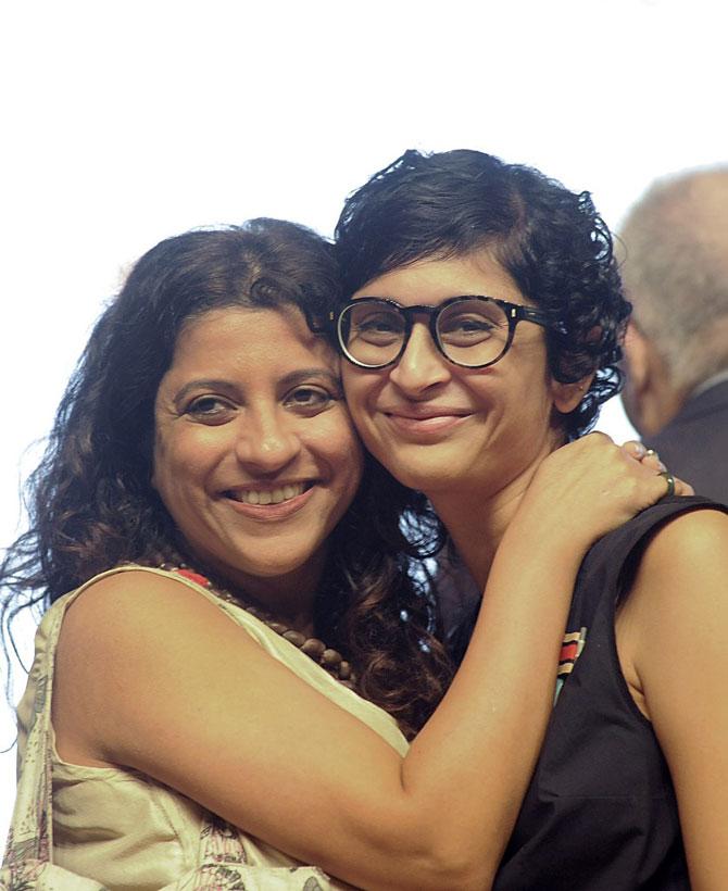 From not liking Hindi films to becoming one of the most critically-acclaimed filmmakers of India, Zoya Akhtar has indeed made a name for herself. Her last directorial Gully Boy, starring Ranveer Singh and Alia Bhatt, was not just applauded in the country but was globally lauded at various international film festivals.
In picture: Zoya Akhtar with Kiran Rao.