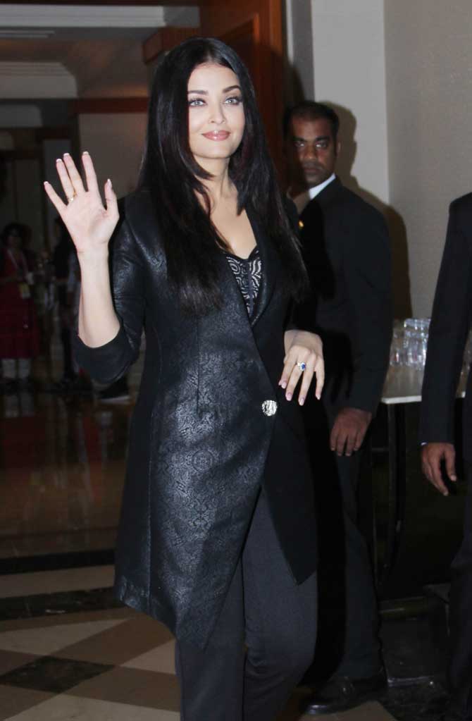 Aishwarya Rai Bachchan attended the trailer launch of Angelina Jolie starrer Maleficent: Mistress of Evil. She is lending her voice to Jolie for the Hindi version of the film. All Pictures/Yogen Shah