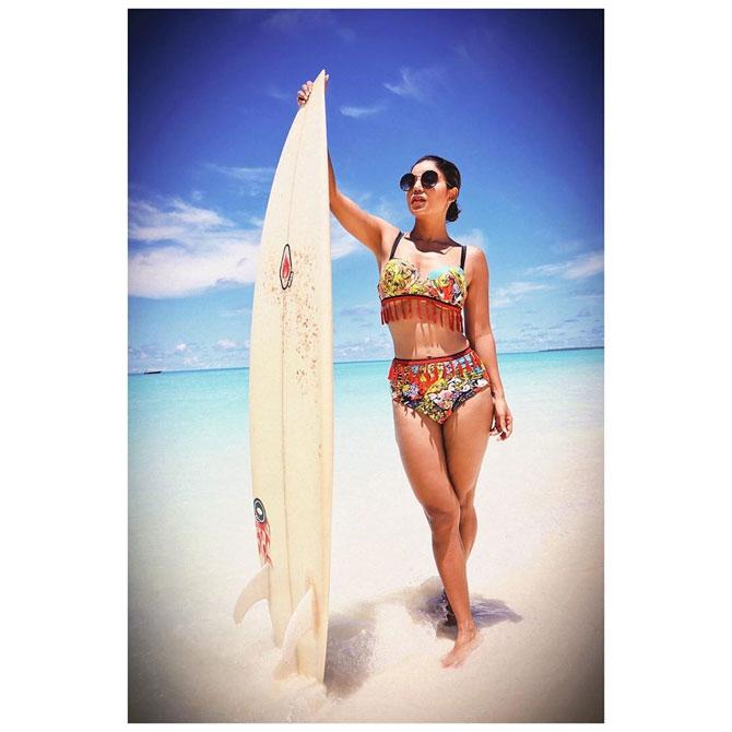 Debina Bonnerjee is currently seen on the television show 'Vish: A Poisonous Story'. In July this year, Debina wore a bikini on the television show for the first time in her career.