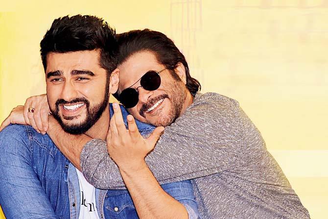 Arjun Kapoor and Anil Kapoor in Mubarakan: The uncle-nephew duo shared screen space in 2017's comic caper Mubarakan. The film won accolades from moviegoers, where Arjun played a twin role in the film and paired him alongside his uncle for the first time.