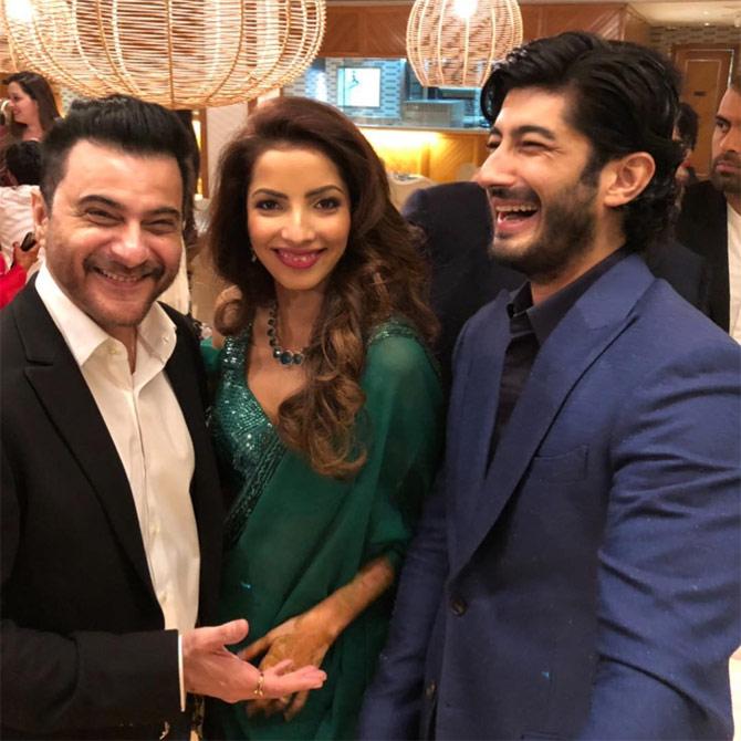 Sanjay Kapoor is close to his nephew Mohit Marwah too. Mohit, son of Reena Marwah, married Antara Motiwala in 2018. Sanjay Kapoor shared this picture with the couple and wrote alongside, 