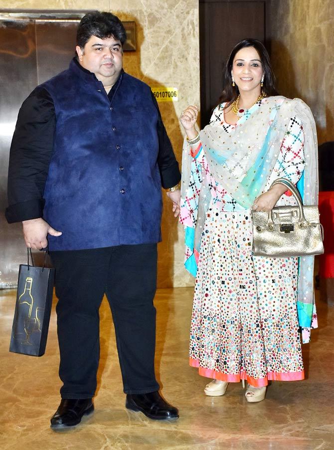 Rajat Rawail also attended Ramesh Taurani's Diwali party at his residence in Bandra.