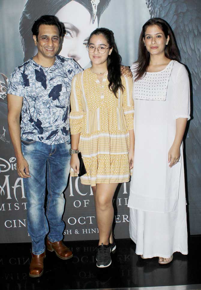 Rajeev Paul also made an appearance at the screening with his wife Anjali Raina and daughter. Talking about the movie, Maleficent: Mistress of Evil is a sequel to the 2014 film Maleficent, where the fans witnessed the events that made the most notorious villain curse a baby Princess Aurora.
