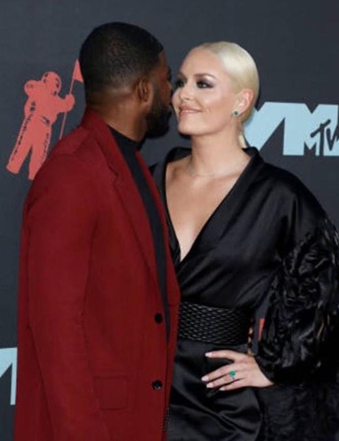Lindsey Vonn: Finally, the ring!! And presenting together with my FIANCÉ at the @vmas!! Sometimes I’m moving so fast it’s hard to keep things in perspective, but what’s humbling is knowing that no matter what, I have my partner by my side. Thank you @subbanator 