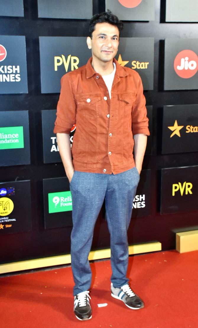 Celebrity Chef Vikas Khanna also attended MAMI film festival in Bandra.