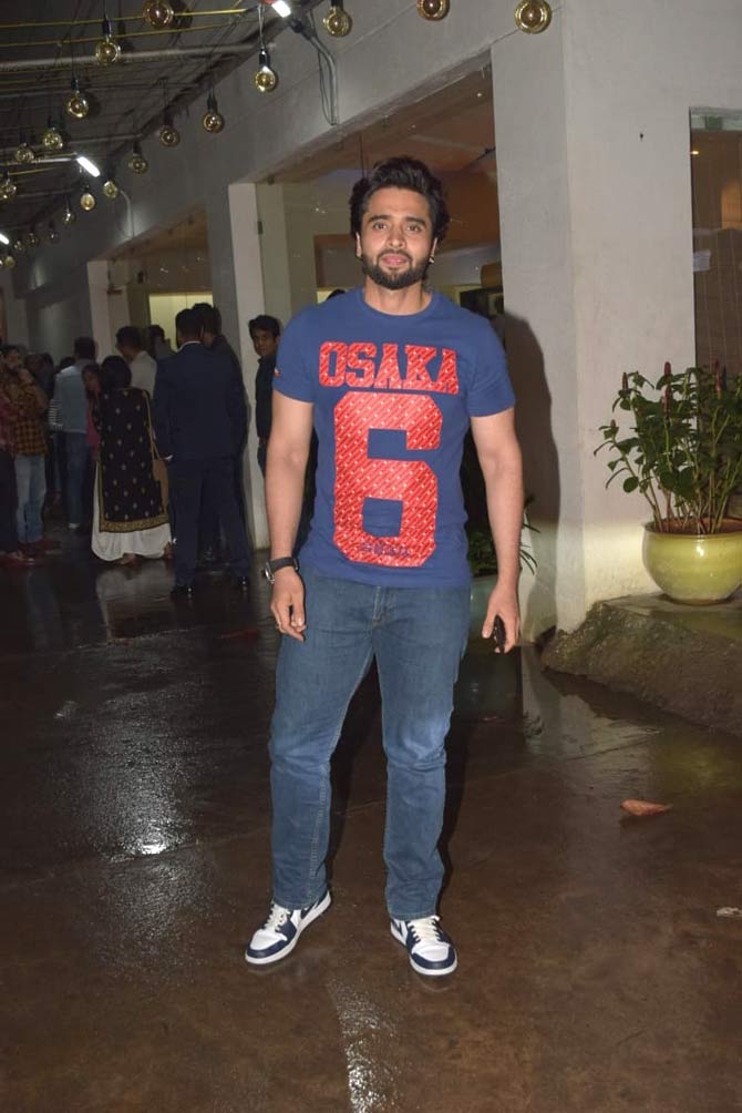 Actor-producer Jackky Bhagnani also graced the special screening. The film is helmed by debutant director Tushar Hiranandani. Saand Ki Aankh is produced by Anurag Kashyap, Reliance Entertainment and Nidhi Parmar. The film is slated to release on October 25. We wish the team best of luck.
