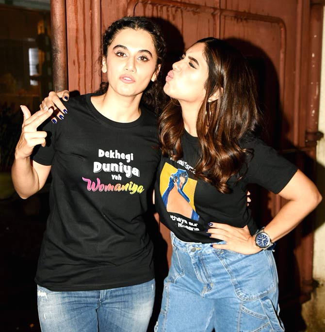 Despite all odds, they won 352 medals each in the course of their veteran professional life as shooters. The upcoming film seems to be close to the hearts of the two leading ladies. They have been quite active in sharing insights into the film. The actors wrapped up shooting for the film two months ago in April.