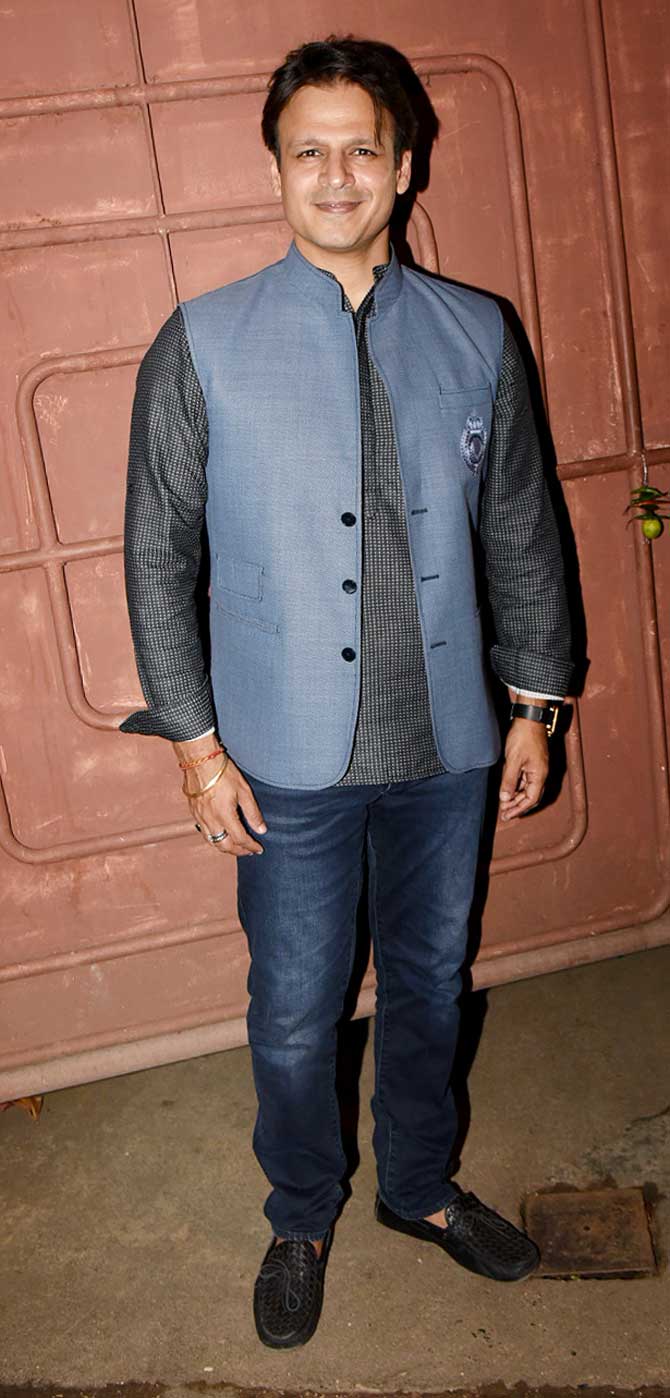 Vivek Oberoi also attended the screening in his traditional attire. This is the first time, Taapsee and Bhumi will be sharing screen space together. In an interview, director Tushar Hiranandani wasn't an easy film to make. 