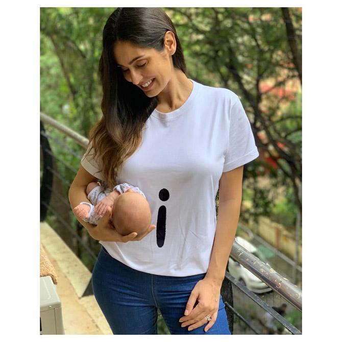Bruna Abdullah welcomed a baby girl on August 31, 2019. Bruna and Allan named their daughter Isabelle.