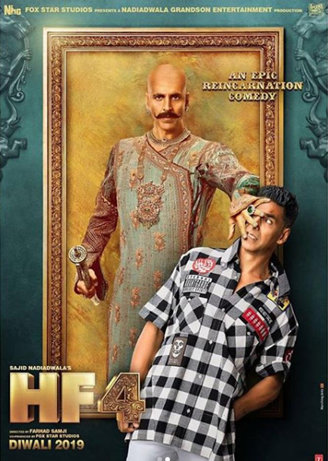 Akshay Kumar: Akshay Kumar plays a warrior from the year 1419 named Bala and a modern-day hottie from 2019, Harry.
The makers of Housefull 4 described his character on social media saying, 