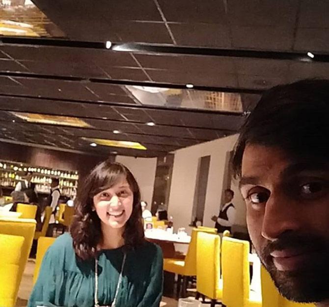 Another one of their anniversary - this time it was dating. Nayar being the ideal husband, shares this photo with this post: Happy anniversary to us...Not our marriage but DATING anniversary..hahaha celebrate every moment with the person you love #wifey #umame #sushi #9yearsold #love #loveisintheair