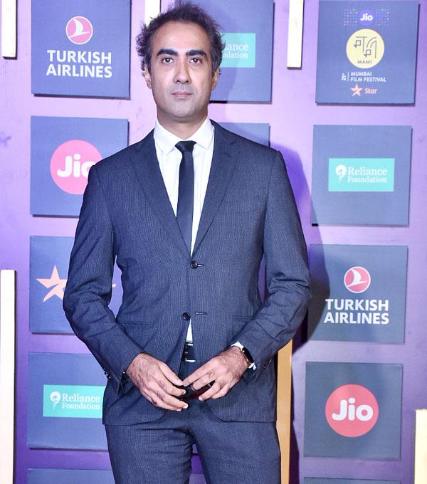 Ranvir Shorey looked dapper in his suit as he attended the closing ceremony of MAMI film festival.