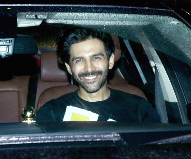 Kartik Aaryan, who will be next seen opposite Sara Ali Khan in Imtiaz Ali's comedy-drama, also attended the show.