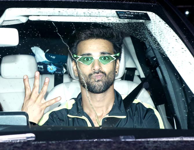 Pulkit Samrat also attended the special screening of Housefull 4 at YRF Studios in Andheri.