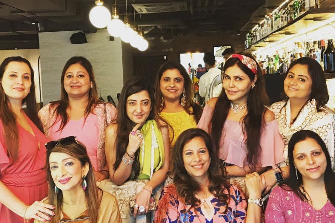 And that's how Nisha's entire gang celebrated Amy Billimoria's birthday together!